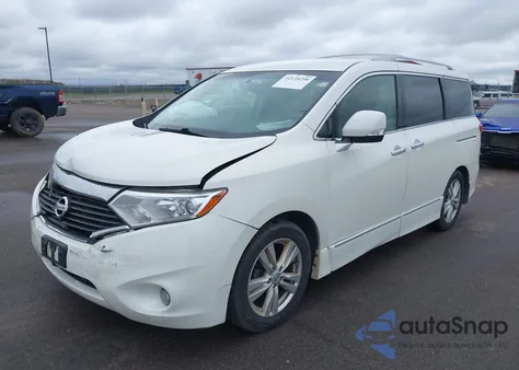 2012 Nissan Quest Le from USA, damaged, VIN JN8AE2KP1C9036697